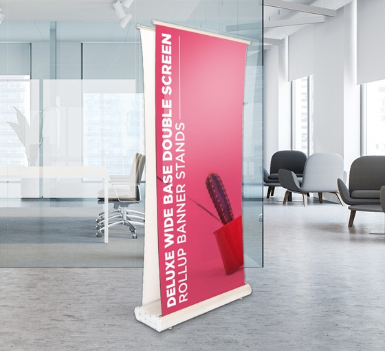 D-Line Roll-Up Basic 2ft Intrekbare Banierstandaard