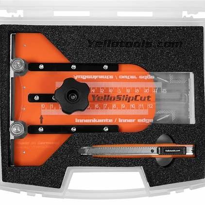 Yellotools Oranje Precisiesnijder met Koffer