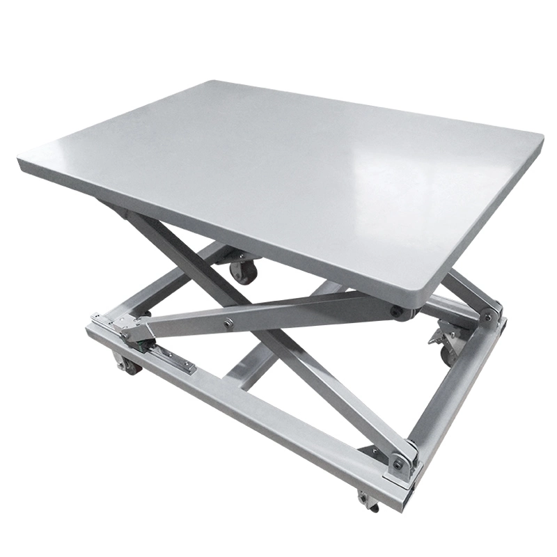 Press-X Pro Schaarlift Caddy - grijze heftafel