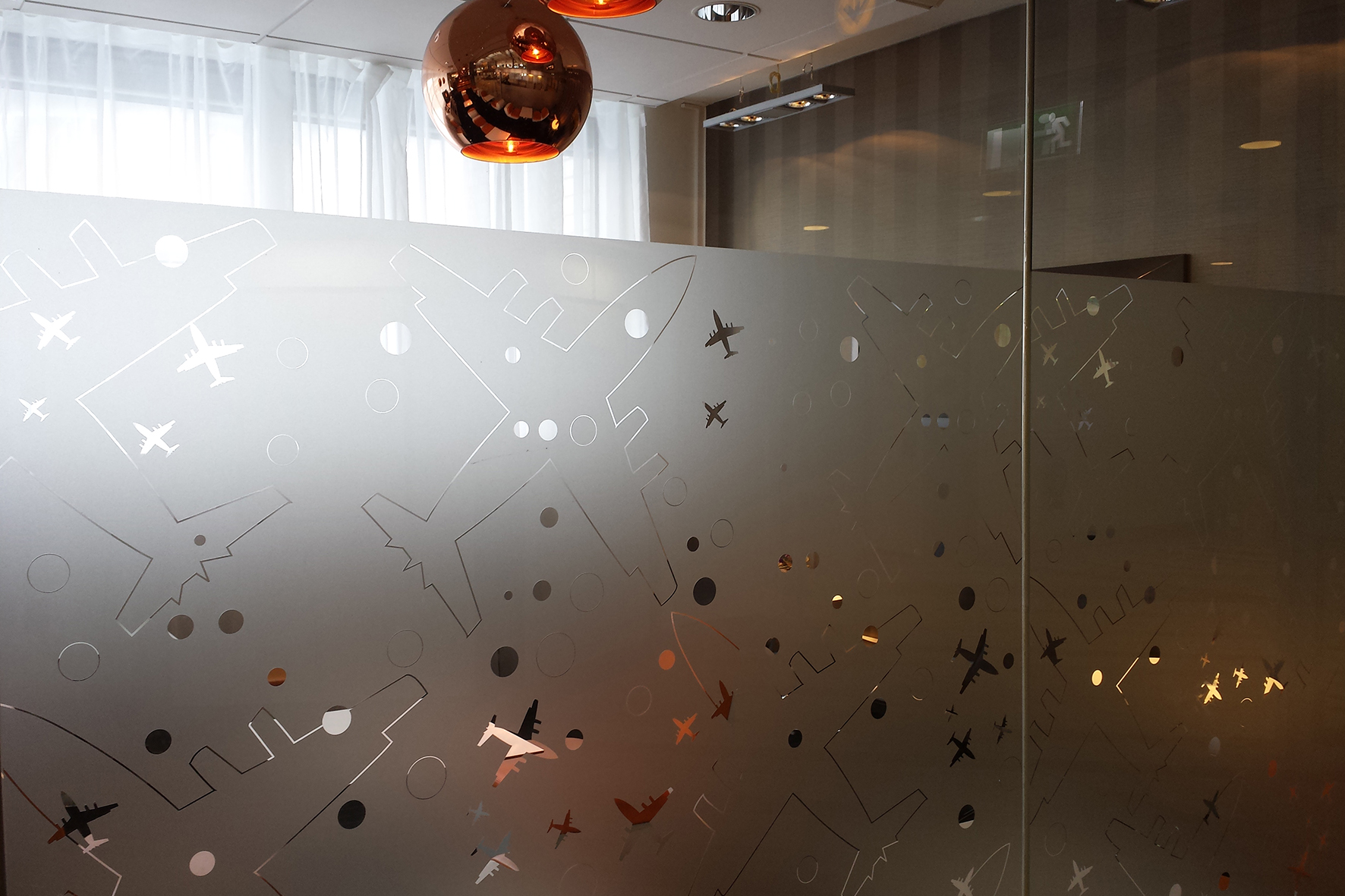 ASLAN Etched Glass folie EBL300