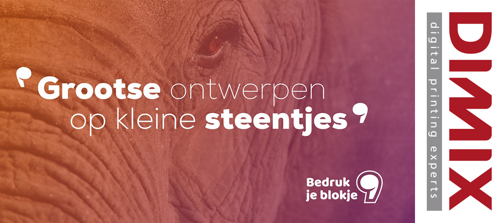 Category Widget - Bedruk je blokje: Grootse ontwerpen op kleine steentjes - Image