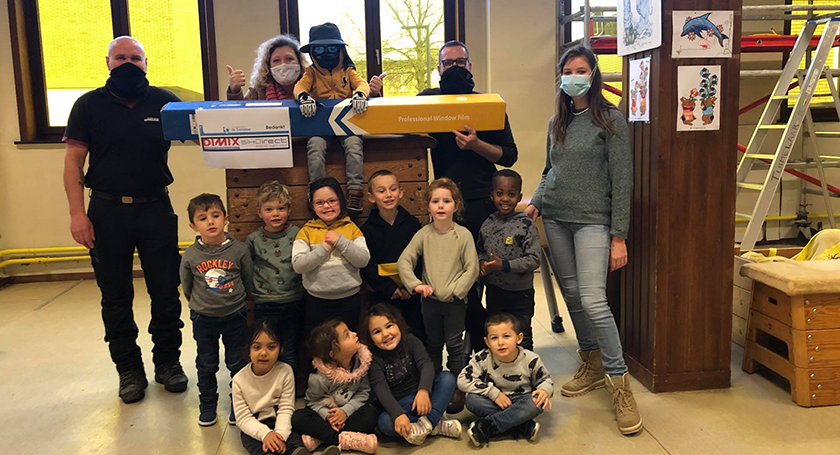 Featured Image - Schenking UV-werende folie aan school De Panne