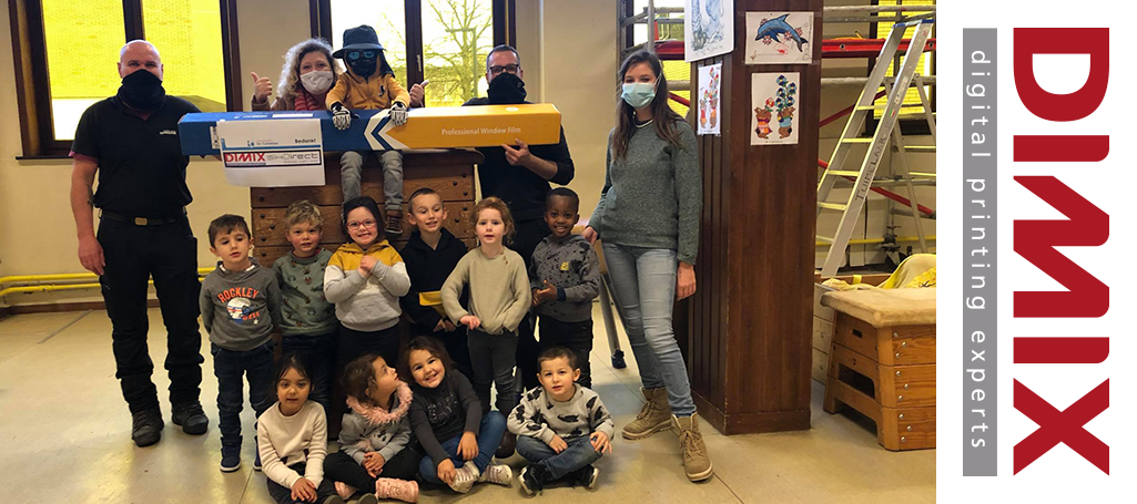 Category Widget - Schenking UV-werende folie aan school De Panne - Image