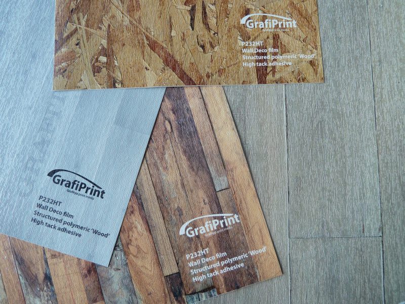 Image - Featured Image - Grafityp Wall Deco Wood Structure Polymeric white matt - 1