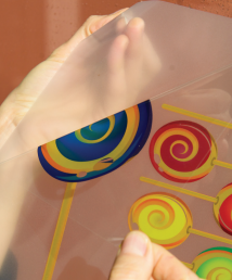 Image - Featured Image  - Nekoosa P3498 PET film 80mic transparant glans ultra rem -  1