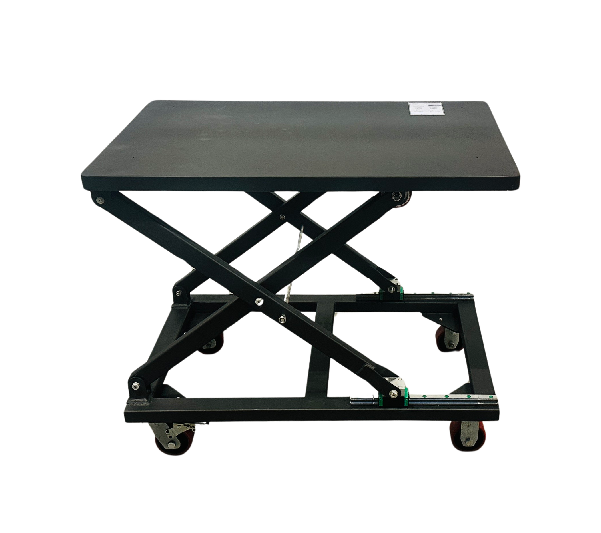 Press-X Pro Scissorlift Caddy op wielen